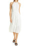 Фото #1 товара KOBI HALPERIN 284294 Robin Shirred Halter Neck Dress in Ivory White , Size 8