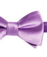 Фото #3 товара Men's Purple & Gold Solid Bow Tie
