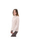 Фото #5 товара IQ3852-K adidas Otr E 3S Hoodıe Kadın Sweatshirt Krem