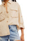 Фото #4 товара Women's Made For Sun Roll-Tab-Sleeve Shirt