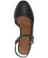 ფოტო #8 პროდუქტის Women's Xarissa Ankle-Strap Asymmetrical Block Heel Pumps
