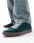 ASOS DESIGN lace up trainers in green faux suede grün, 43 - фото #3