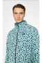 Фото #3 товара Sportswear Club Fleece+ ''Bright Spotted Pattern'' Full-Zip Erkek Polar Sweatshirt DX0531-379