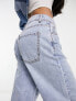 Фото #7 товара Urban Revivo wide leg jeans in blue