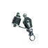 Фото #1 товара BARTON MARINE 275kg 5 mm Triple Swivel Pulley With Rope Support/Cleam Cleat