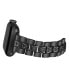 Women's Dark Gray Alloy Bracelet Compatible with 42mm, 44mm, 45mm, Ultra and Ultra 2 Apple Watch