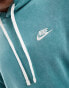 Nike Club washed hoodie in green grün, XS - Chest 30 - фото #2