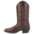 Laredo Shelley Embroidered Round Toe Cowboy Womens Brown Casual Boots 51192-229