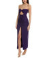 Фото #1 товара Nicholas Skylar Twist Front Cut Out Gown Women's