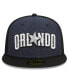 Фото #3 товара Men's Navy, Black Orlando Magic 2023/24 City Edition 59FIFTY Fitted Hat