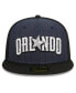 Бейсболка с козырьком New Era мужская Navy, Black Orlando Magic 2023/24 City Edition 59FIFTY. Navy, Black, 7 1/8 - фото #3