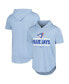 ფოტო #1 პროდუქტის Men's Powder Blue Toronto Jays Tri-Blend Hoodie T-Shirt