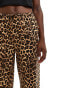 Фото #4 товара Threadbare tie waist trouser in leopard