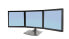 Фото #1 товара Ergotron DS Series DS100 Triple Monitor Desk Stand - 14 kg - 53.3 cm (21") - 75 x 75 mm - 100 x 100 mm - Black