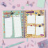 Diary Finocam Talkual Shine 2024 Multicolour Quarto 15,5 x 21,7 cm