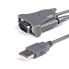 StarTech.com USB to RS232 DB9/DB25 Serial Adapter Cable - M/M - Grey - 0.9 m - USB Type-A - DB-9 - Male - Male
