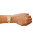 Фото #5 товара Часы наручные DKNY City Rivet с золотистым браслетом из нержавеющей стали 29 мм