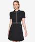 Women's Pleated-Skirt Dress