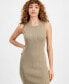 ფოტო #4 პროდუქტის Women's Slit Hem Sleeveless Ribbed Midi Dress