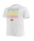 Фото #3 товара Men's White San Francisco 49ers Big and Tall City Pride T-shirt