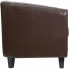 Фото #1 товара Brown Leather Lounge Chair