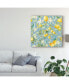 Фото #3 товара Danhui Nai Floursack Lemon Pattern Ib Canvas Art - 15" x 20"