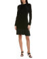 Фото #1 товара Marc Cain Shimmering Mini Dress Women's Black N4 / Us 10