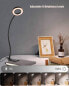 Фото #3 товара Eyocean LED Clamp Reading Lamp with Flexible Swan Neck, 3 Modes and 10 Dimming Levels, Eye Care Light for Home and Office, CE Adapter Included, 7 W [Energy Class G]