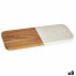 Фото #1 товара Разделочная доска Белый Мрамор древесина акации 18 x 1,5 x 38 cm (8 штук)
