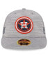 Фото #2 товара Men's Gray Houston Astros 2024 Clubhouse Low Profile 59FIFTY Fitted Hat