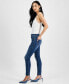 Фото #3 товара Women's Curvy Mid Rise Skinny Jeans, Created for Macy's