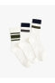 Фото #1 товара Носки Koton Striped Trio Socks