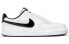 Фото #2 товара Кроссовки Nike Court Vision низкие кожаные легкие антискользящие износостойкие мужские бело-черные DV1899-100