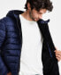 ფოტო #8 პროდუქტის Men's Sherpa Lined Hooded Puffer Jacket