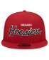 Фото #4 товара Men's Crimson Indiana Hoosiers Team Script 9Fifty Snapback Hat