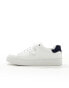 Barbour International Cram leather trainers in white