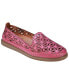 Фото #1 товара Women's Tumi Perforated Leather Flats