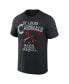 Фото #3 товара Men's Darius Rucker Collection by Black St. Louis Cardinals Beach Splatter T-shirt