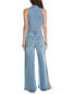 Фото #2 товара Hudson Jeans Halter Jumpsuit Women's Blue 26