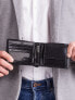 Фото #5 товара Мужское портмоне кожаное черное горизонтальное без застежки Portfel-CE-PR-PC-103-PA.20-czarny Factory Price
