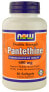 Фото #1 товара nOW Foods Pantethine Double Strength Пантетин двойной силы для здоровья сердечно-сосудистой системы 600 мг 60 мягких желатиновых капсул