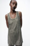 Фото #17 товара Платье с заклепками — zw collection ZARA