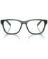 ფოტო #2 პროდუქტის Men's Square Eyeglasses, AN7229 55