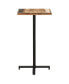 Фото #2 товара Bistro Table Square 23.6"x23.6"x43.3" Solid Reclaimed Wood