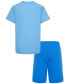 ფოტო #2 პროდუქტის Little Boys Fleece Short Set