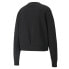 Puma Infuse Crew Neck Pullover Sweater Womens Black 531929-01