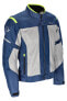 Motorradjacke Acerbis Ramsey mit Belüftung Blau-Gelb