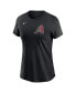 ფოტო #3 პროდუქტის Women's Corbin Carroll Black Arizona Diamondbacks 2024 Fuse Name and Number T-shirt