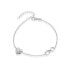Romantic silver bracelet AGB634 / 21