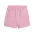 Puma Downtown High Waist Shorts Womens Pink Casual Athletic Bottoms 62435530